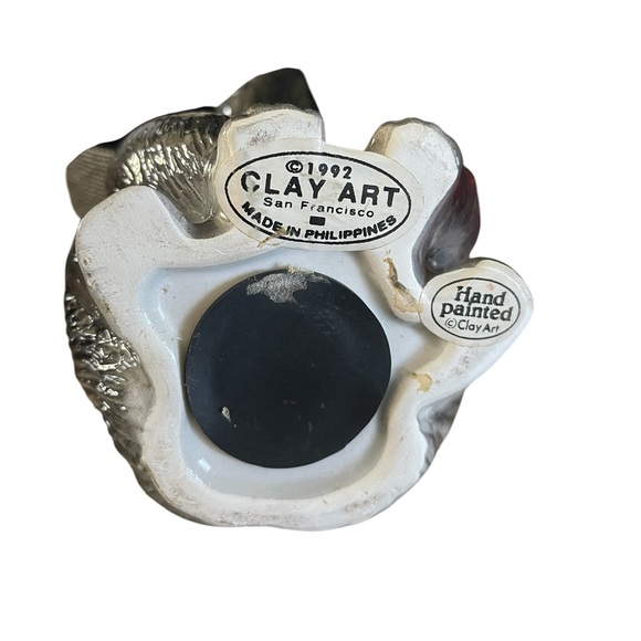 Vintage Clay Art San Francisco Ceramic Gorilla Coin / Piggy Bank Hand Painted - Picture 2 of 7